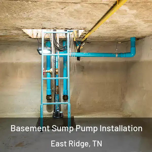  Basement Sump Pump Installation East Ridge, TN