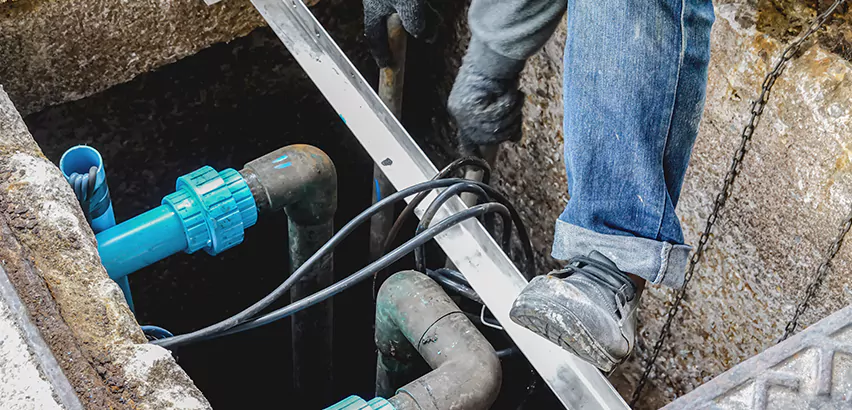 Zoeller Sewage Ejector Pump System in East Ridge