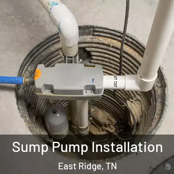  Sump Pump Installation East Ridge, TN