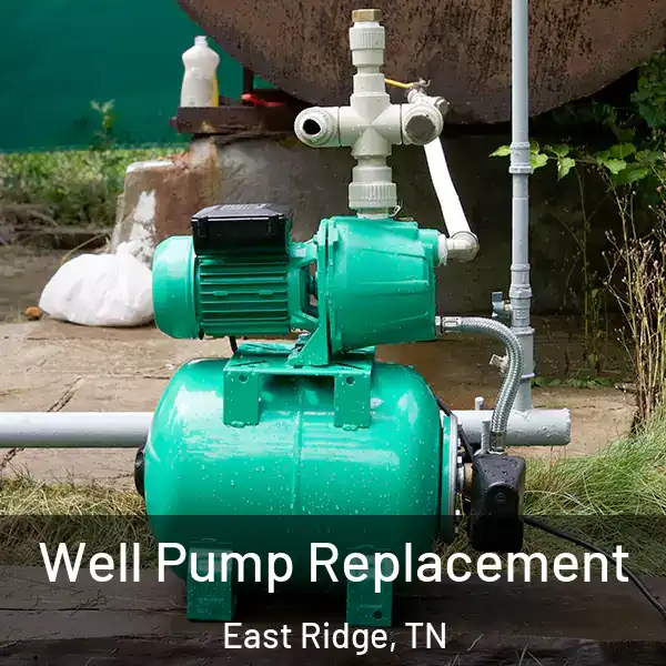  Well Pump Replacement East Ridge, TN